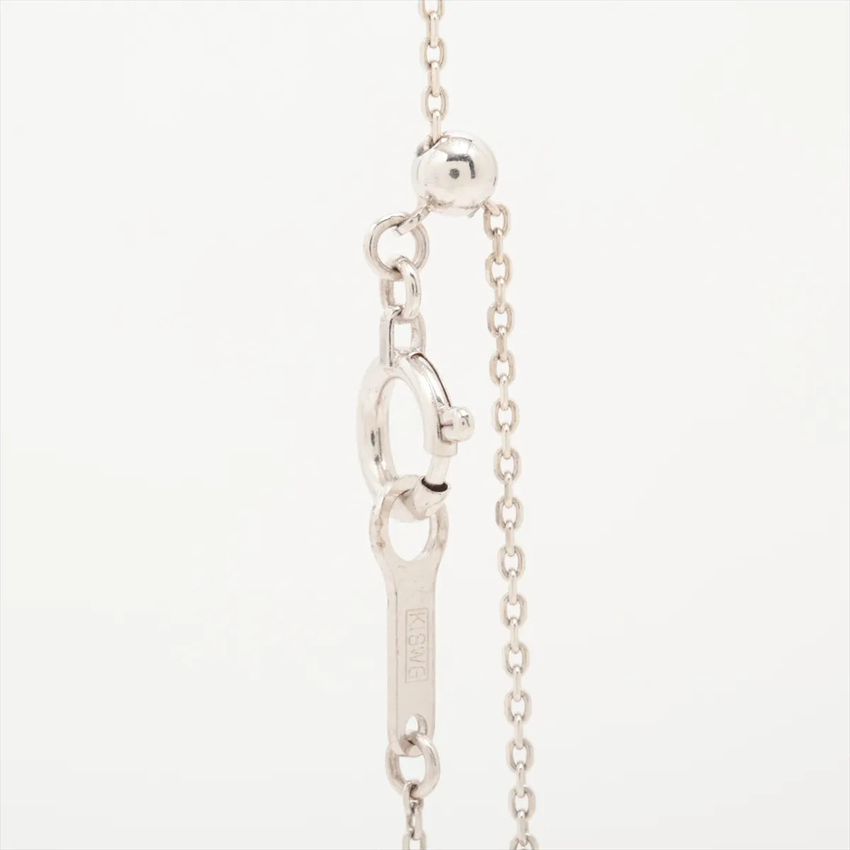 TASAKI Garnet Teardrop Necklace White Gold