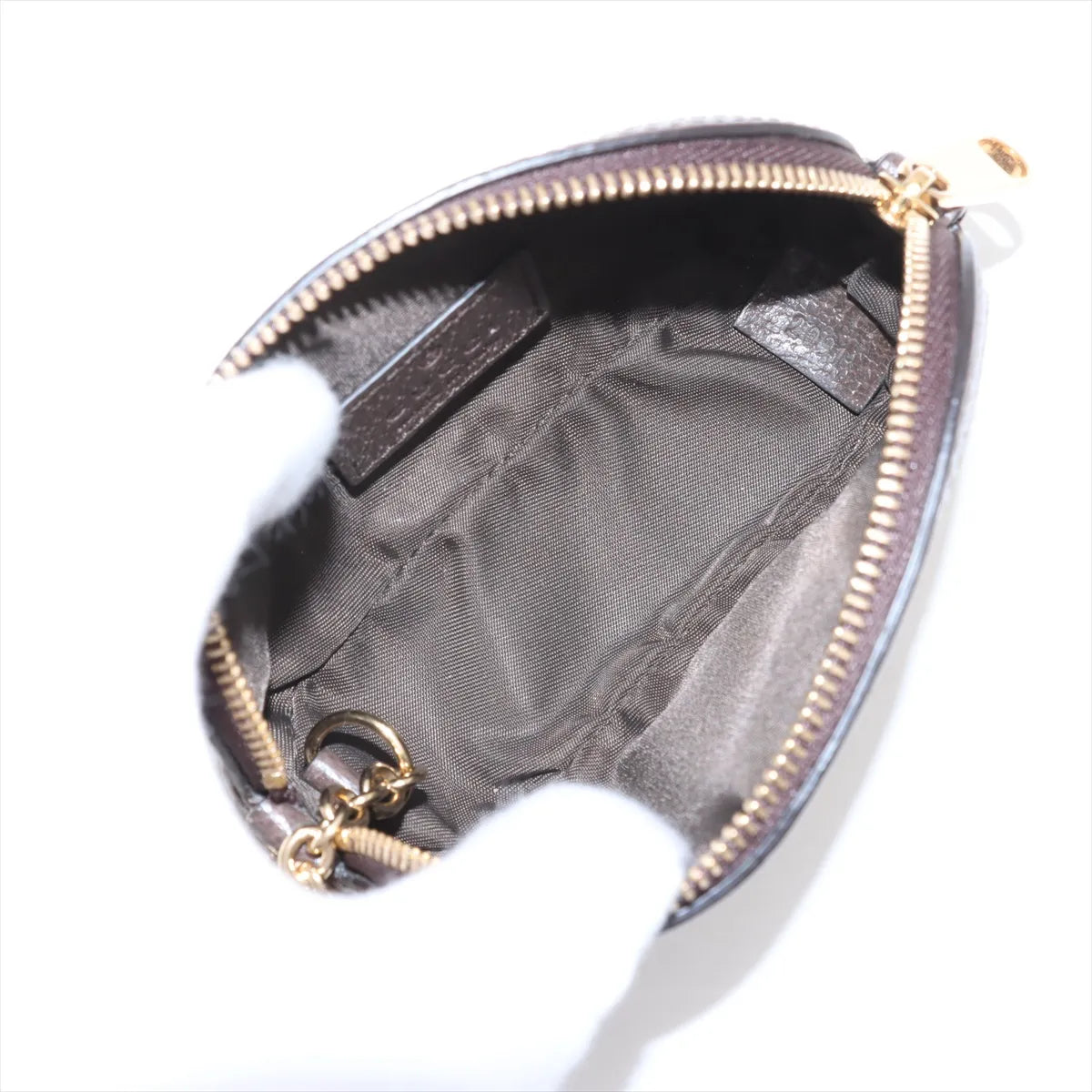 Gucci GG Supreme Leather Coin Purse Beige