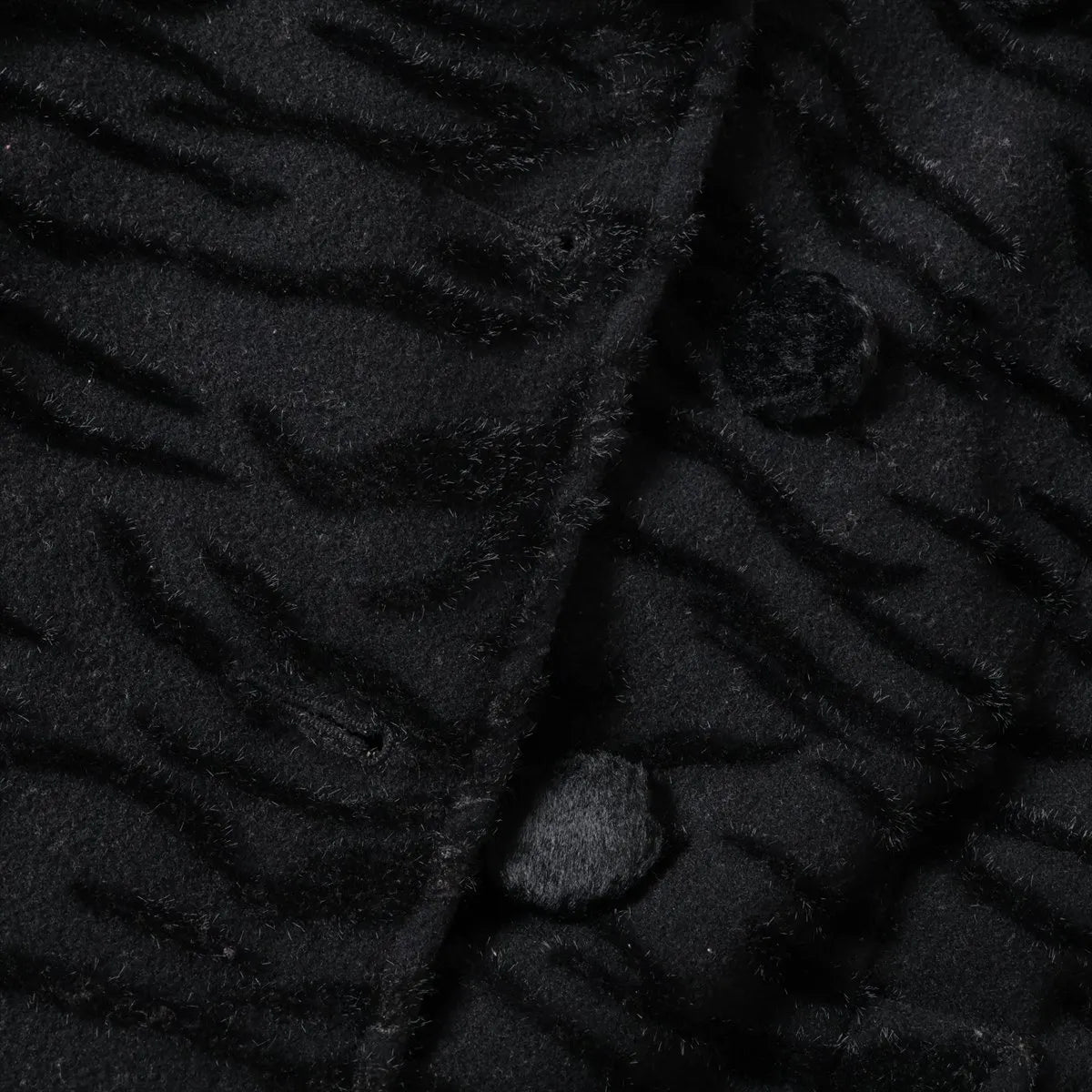 Emporio Armani Wool Coat Black