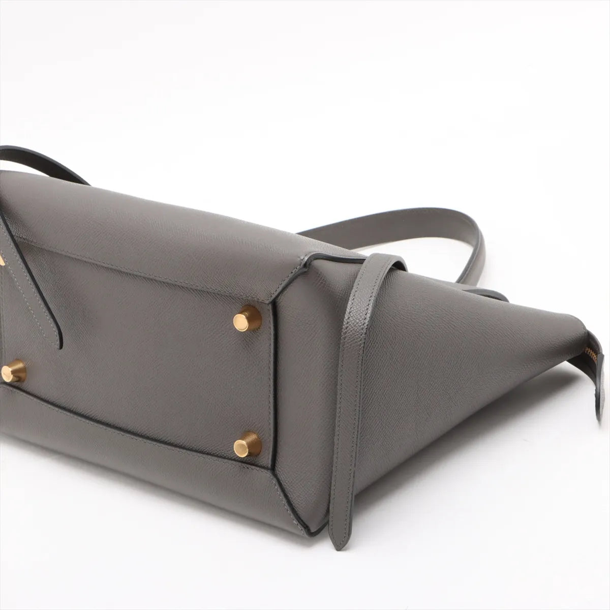 Celine Belt Bag Mini Leather Two-Way Handbag Gray
