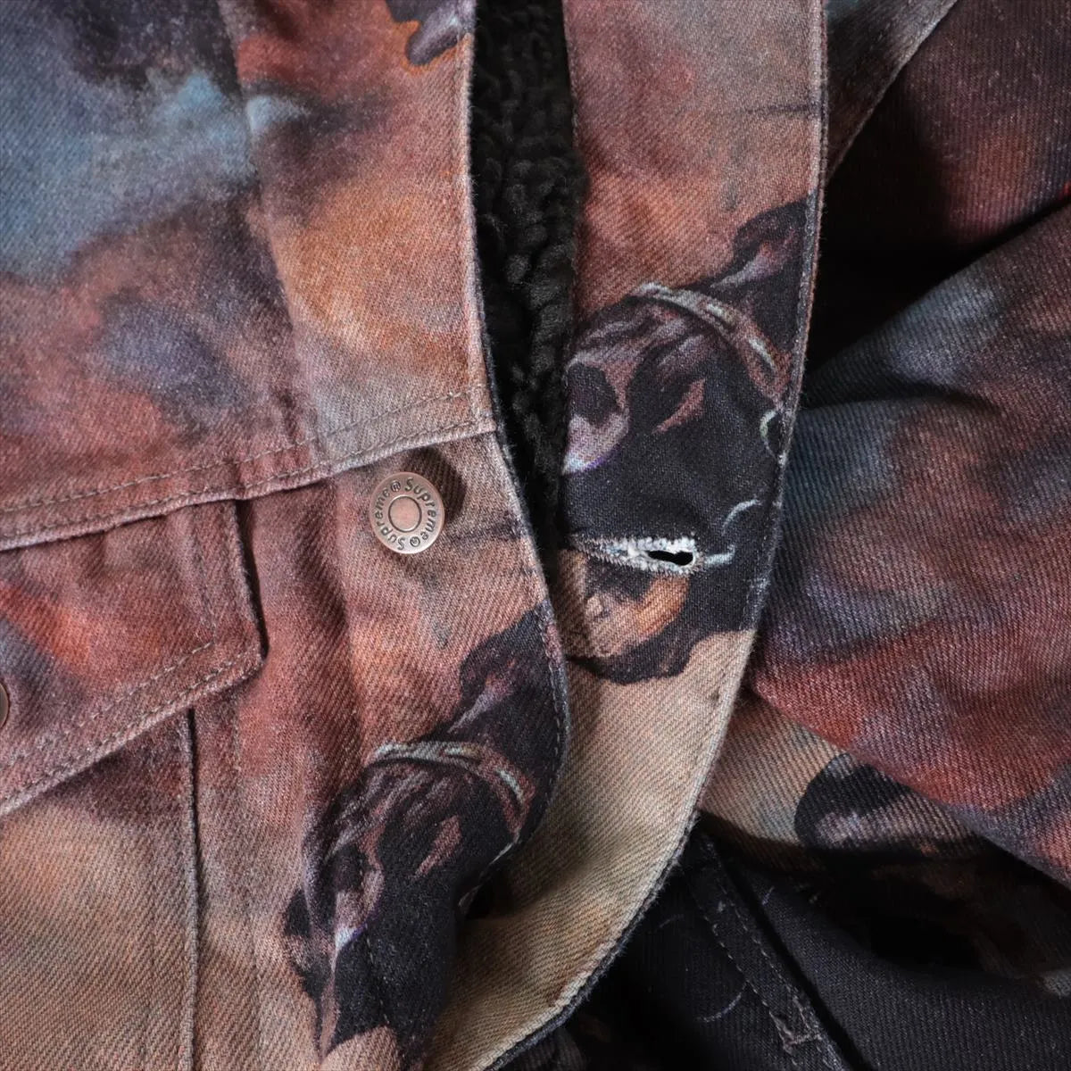 Supreme x Frank Frazetta Cotton Denim Jacket Multicolor