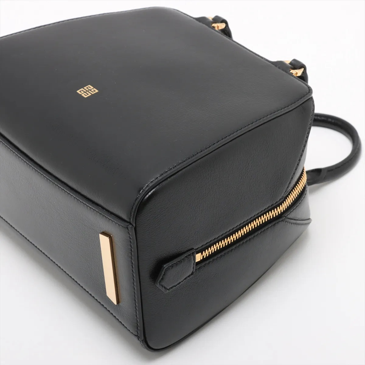 Givenchy Antigona Cube Leather Handbag Black