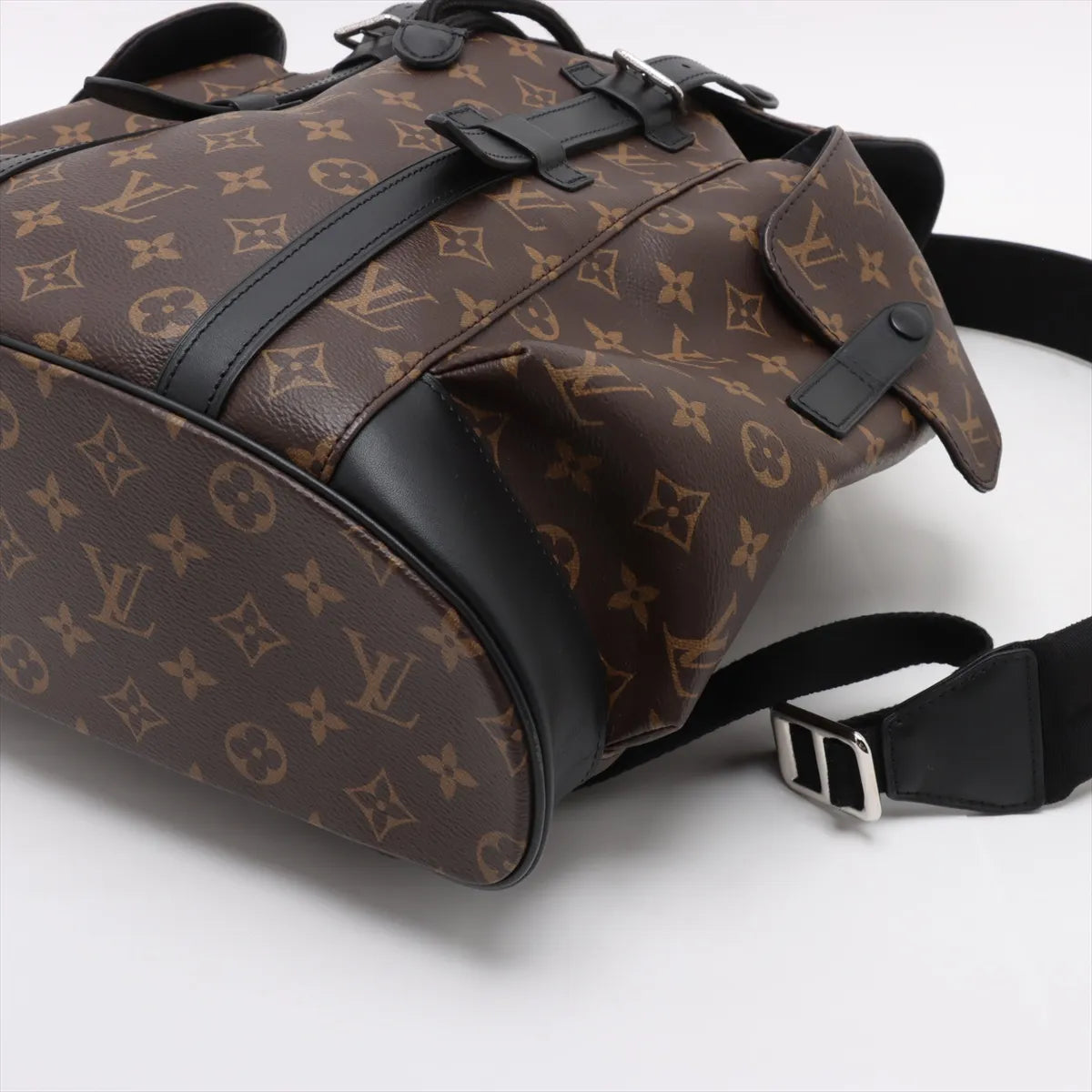 Louis Vuitton Monogram Macassar Christopher Backpack MM