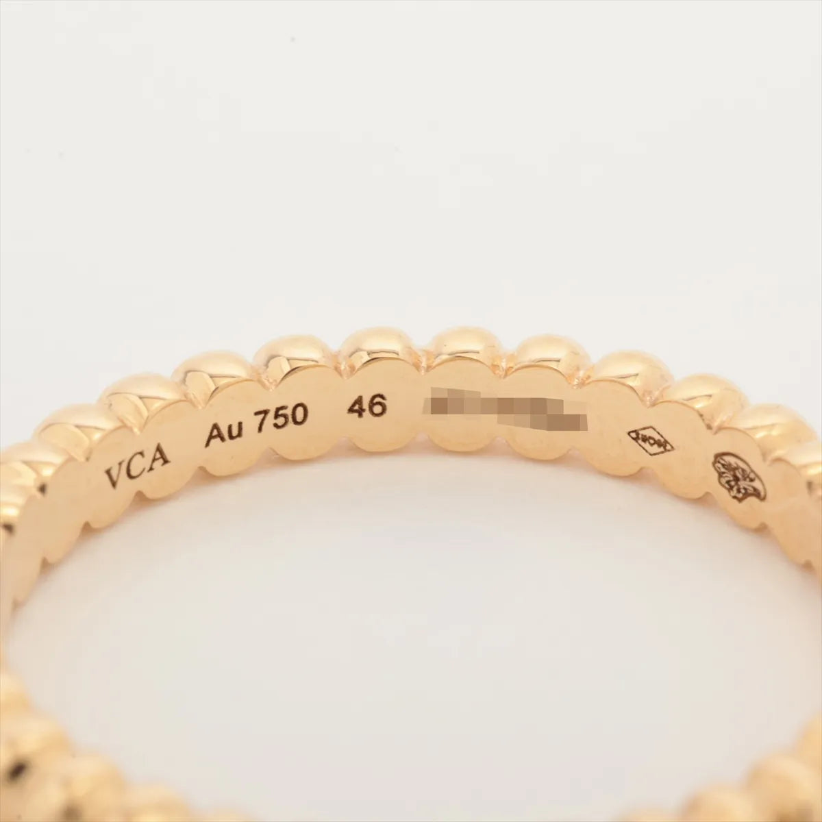 Van Cleef & Arpels Perlee Ring Yellow Gold