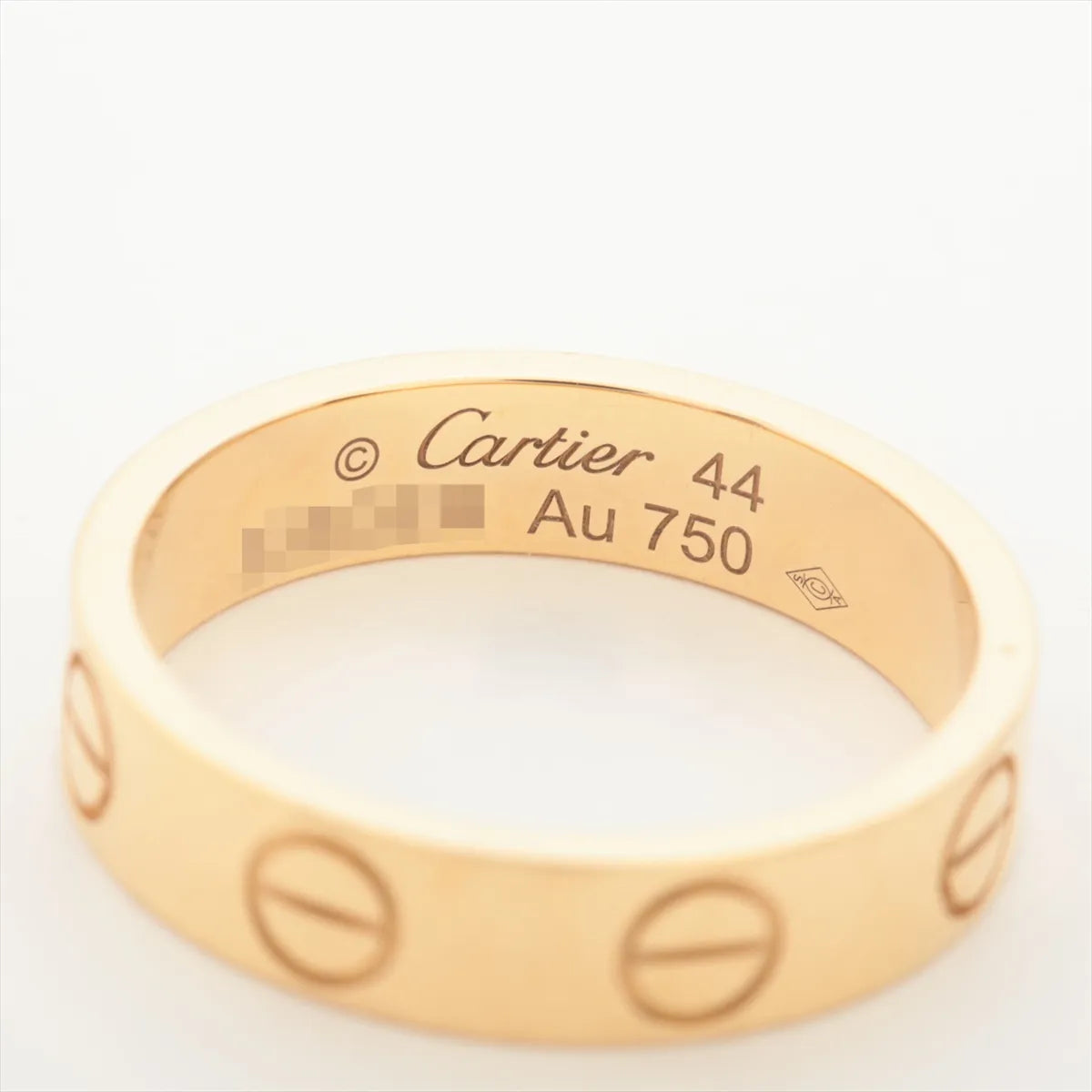 Cartier Love Ring Yellow Gold