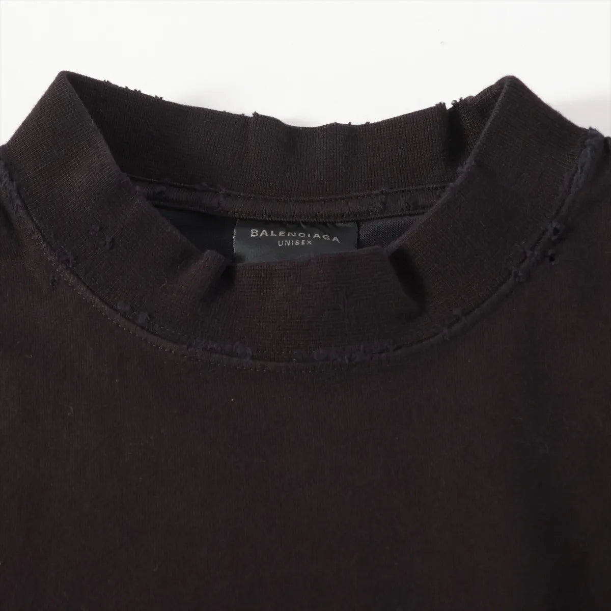 Balenciaga Disc Cotton T-shirt Black