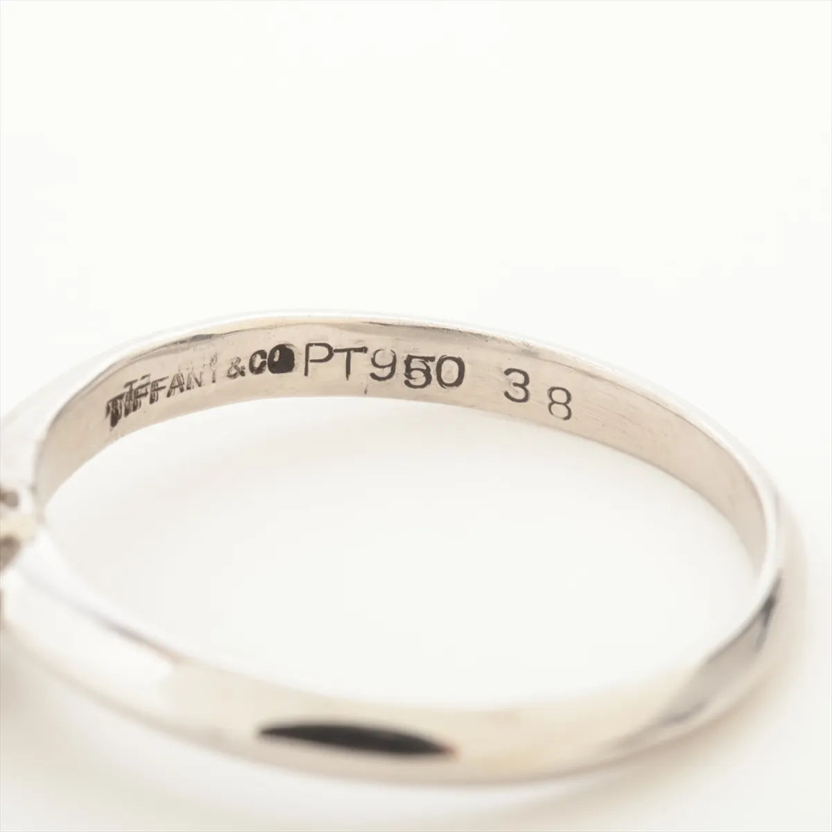 Tiffany & Co. Solitaire Diamond Ring Platinum