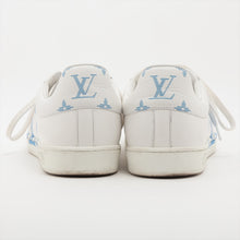 Load image into Gallery viewer, Designer Louis Vuitton Luxembourg Samothrace Sneaker White x Blue