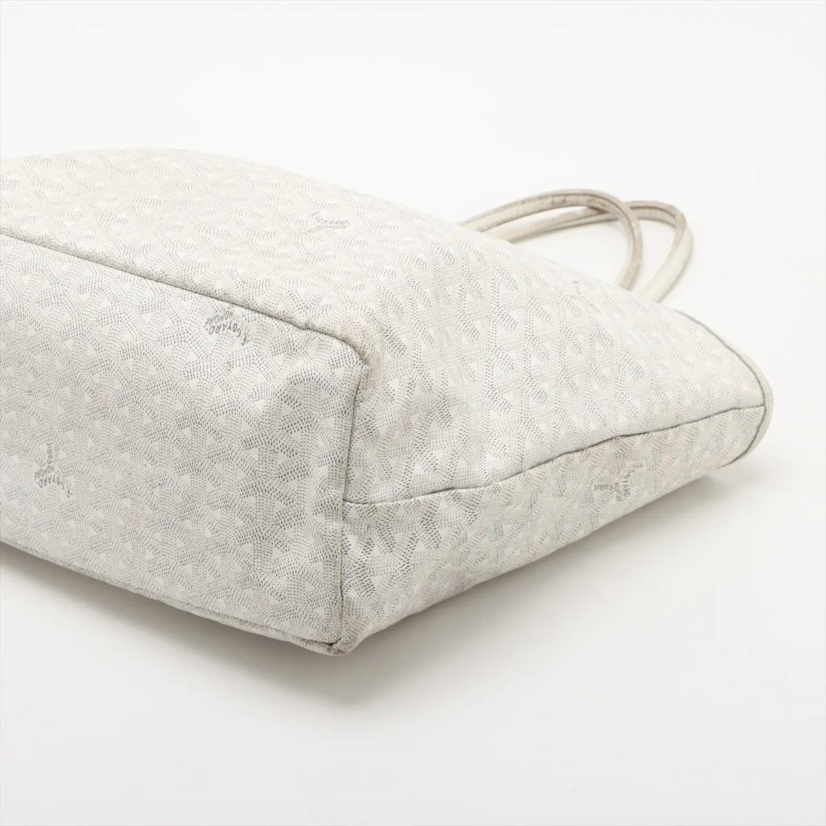Goyard Saint Louis PM Tote Bag White