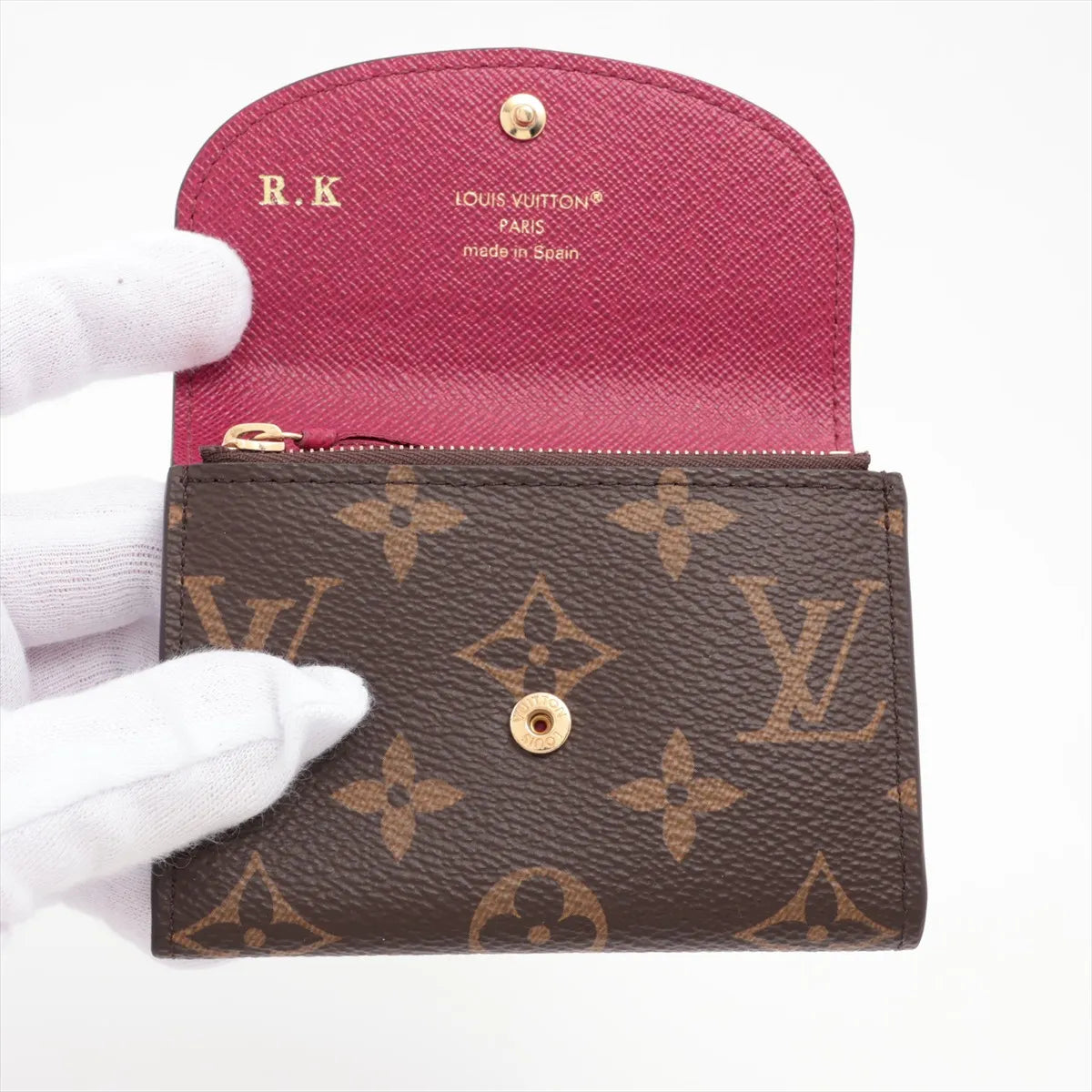 Louis Vuitton Monogram Rosalie Coin Purse Fuschia