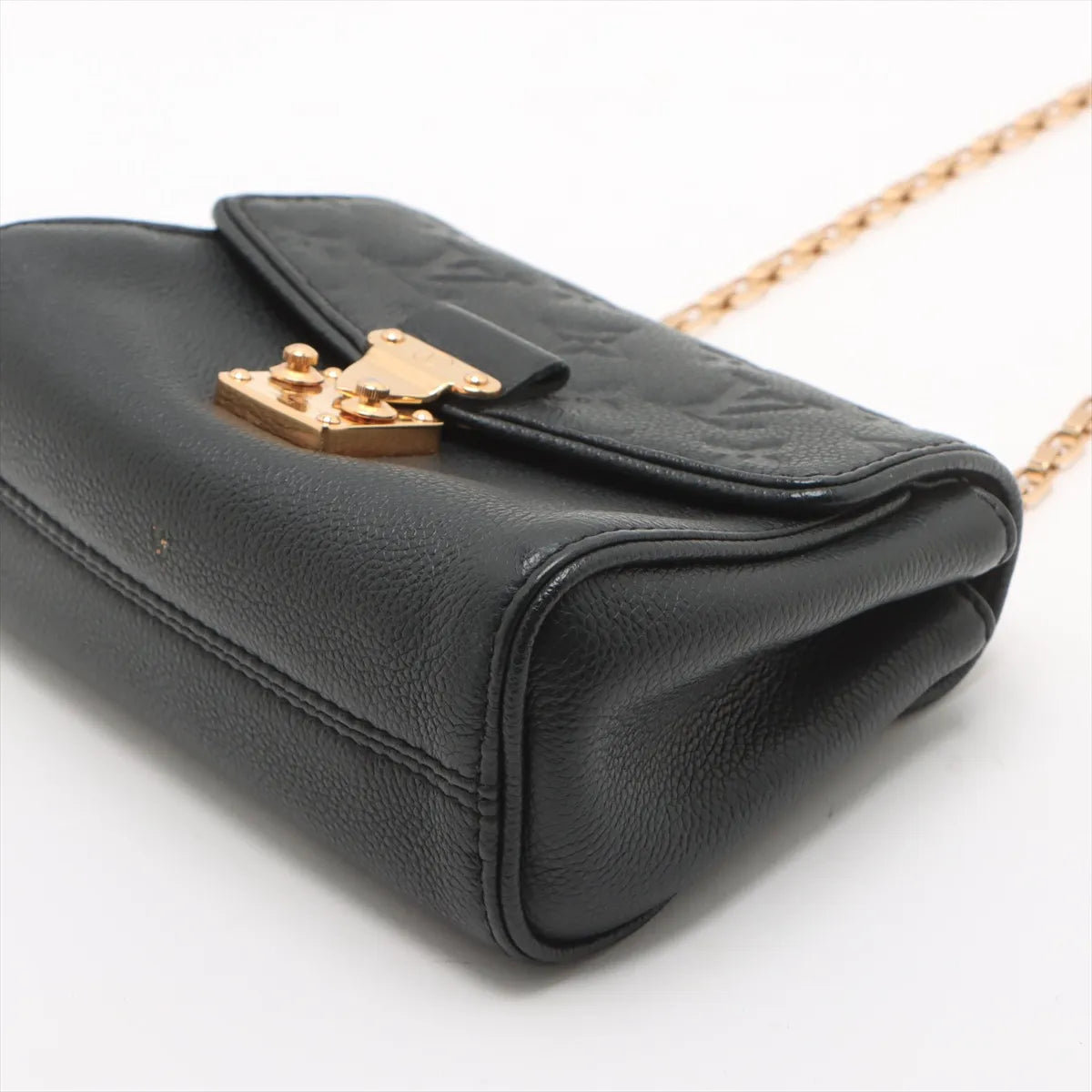 Louis Vuitton Monogram Empreinte Saint Germain BB Black