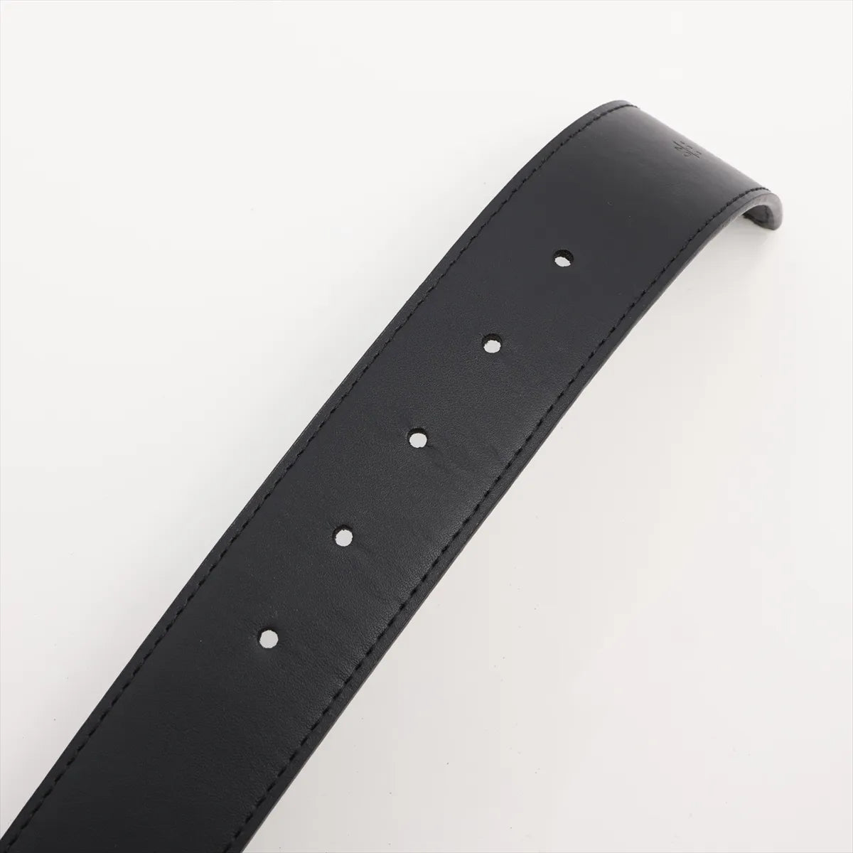 Louis Vuitton Monogram Eclipse LV Initiales Leather Belt