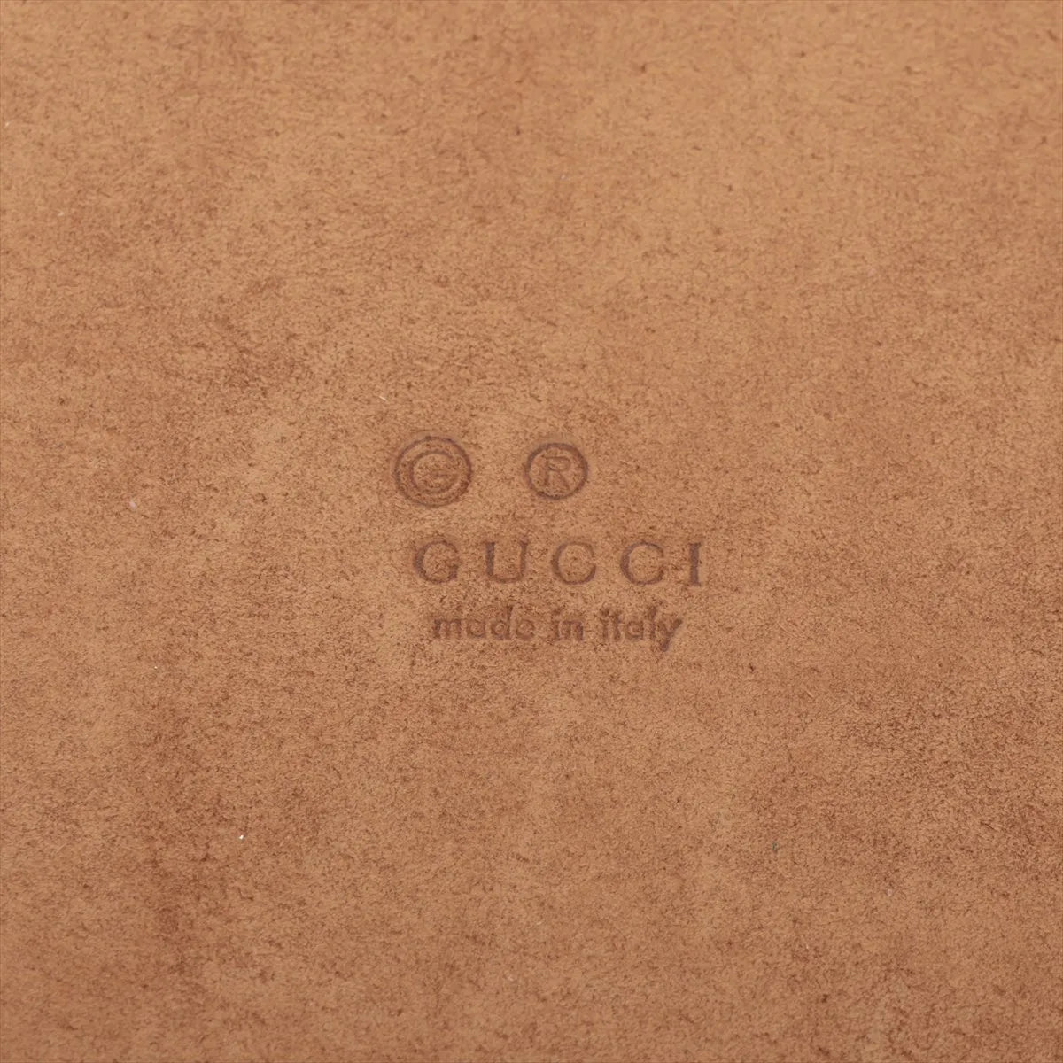 Gucci Guccissima Leather Mouse Pad Bronze