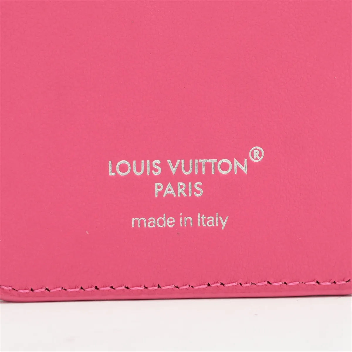 Louis Vuitton Monogram Magnetic Card Holder Pondichery Pink