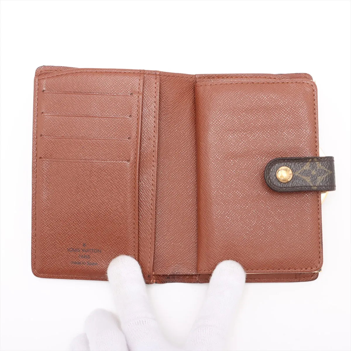 Louis Vuitton Monogram Viennois Compact Wallet