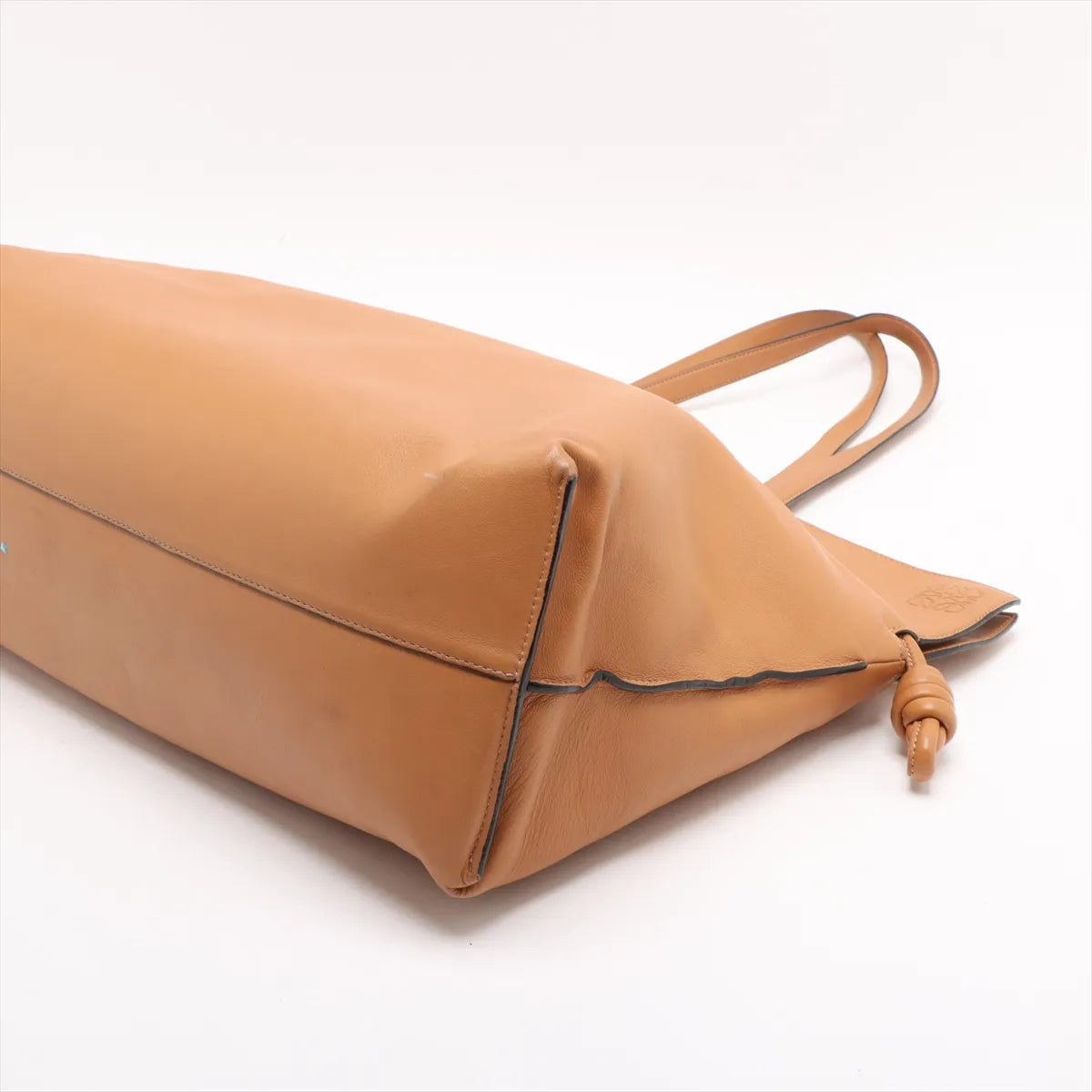 Loewe Flamenco Large Leather Tote Bag Brown