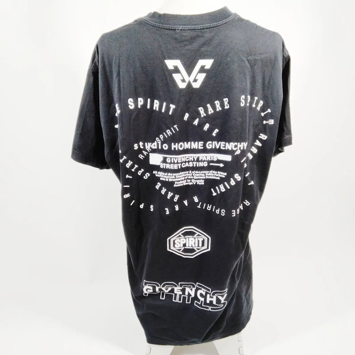 Givenchy Cotton Crew Neck T-Shirt Black