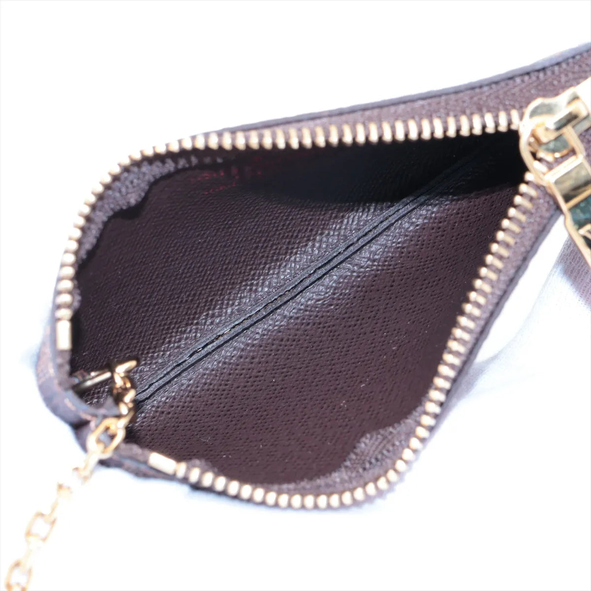 Louis Vuitton Damier Ebene Pochette Key Cles
