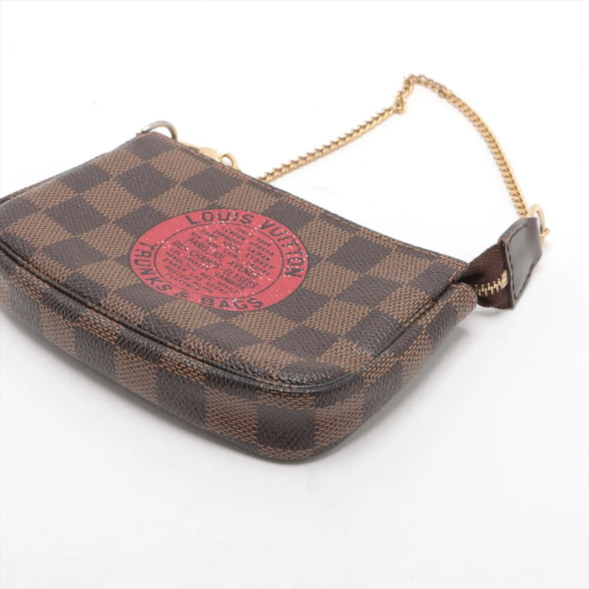 Louis Vuitton Damier Ebene T & B Mini Pochette Accessoires