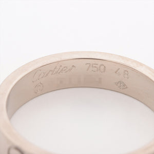 Second Hand Cartier Mini Love Ring White Gold