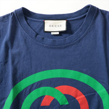 Load image into Gallery viewer, Gucci Interlocking G Cotton T-shirt Blue