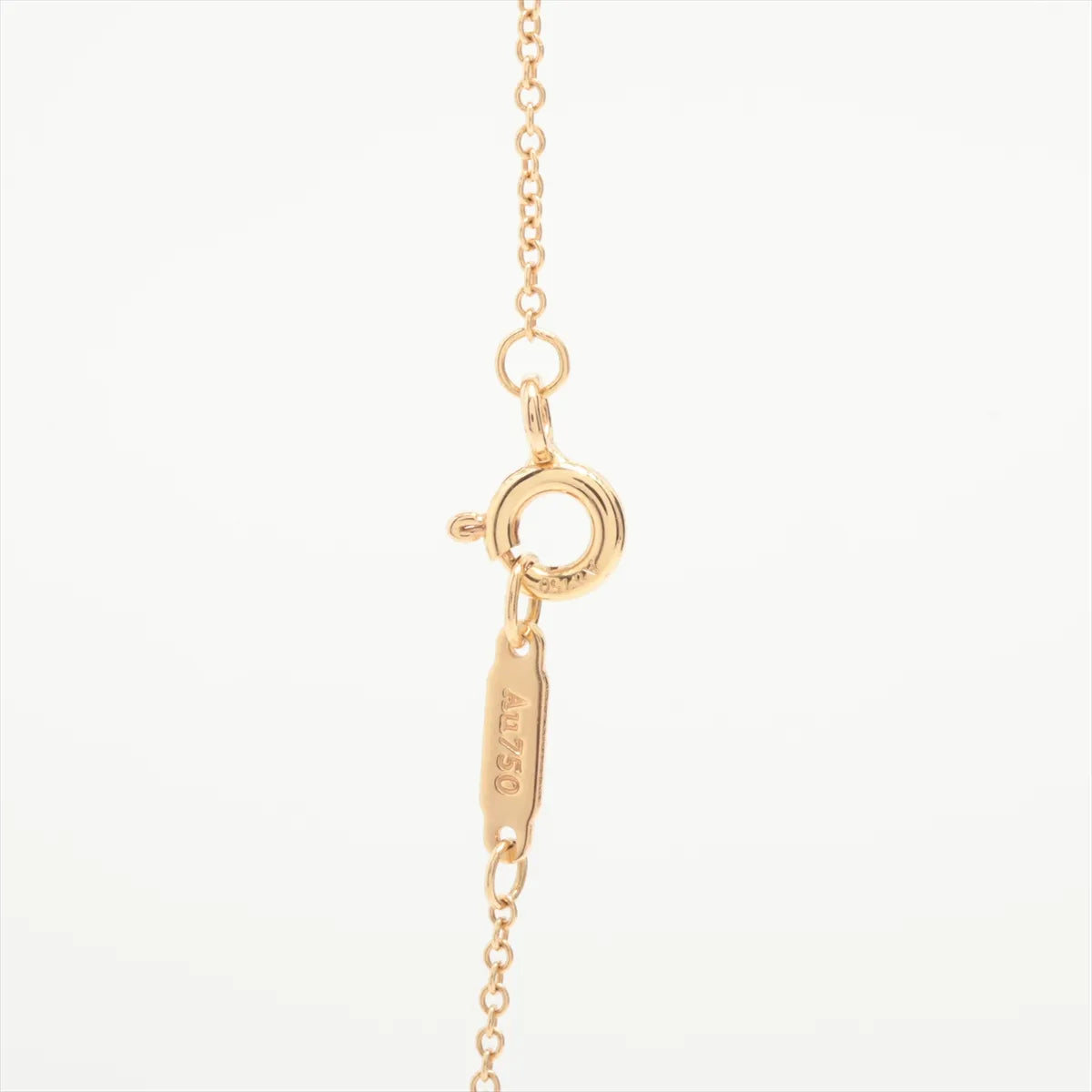 Tiffany & Co. Victoria Mini Diamond Necklace Yellow Gold