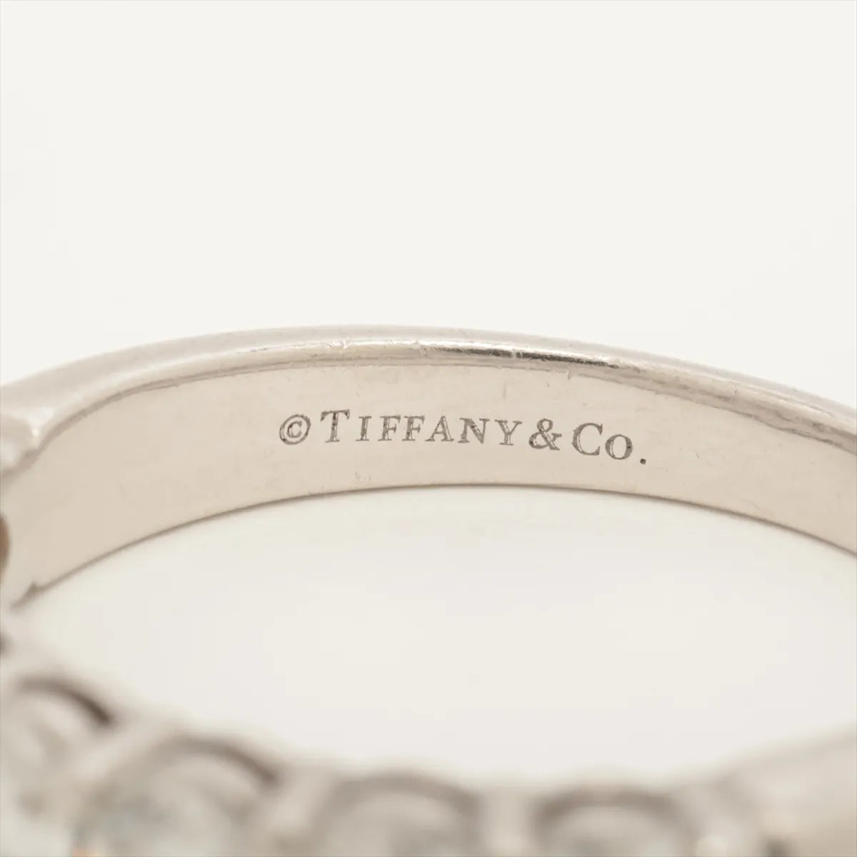 Tiffany & Co Embrace Bands Diamond Ring Platinum