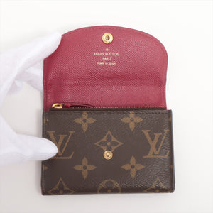 Louis Vuitton Coin Purse Rosalie Monogram Fuchsia