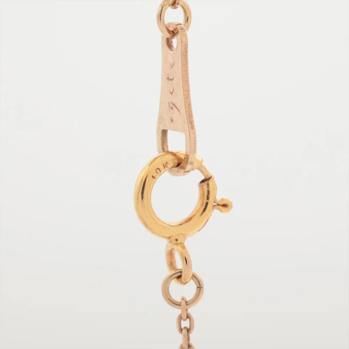 Diamond Butterfly Necklace Yellow Gold x Rose Gold