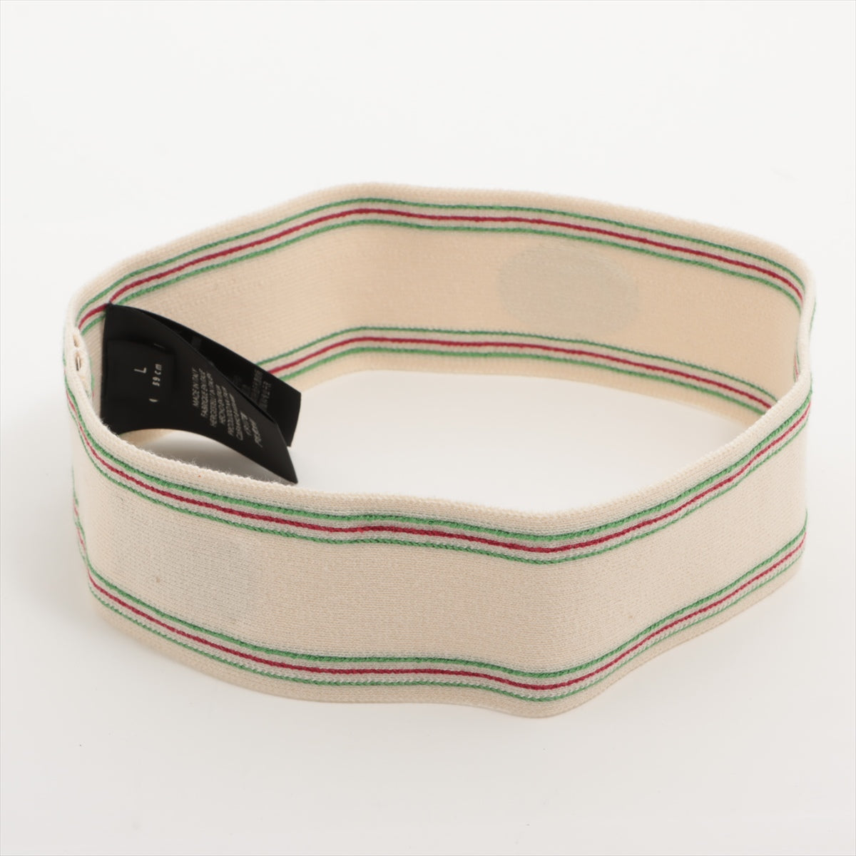 Gucci Interlocking G Headband and Wrist Cuffs White