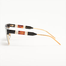 Load image into Gallery viewer, Gucci Unisex Cateye Polarized Sunglass Black