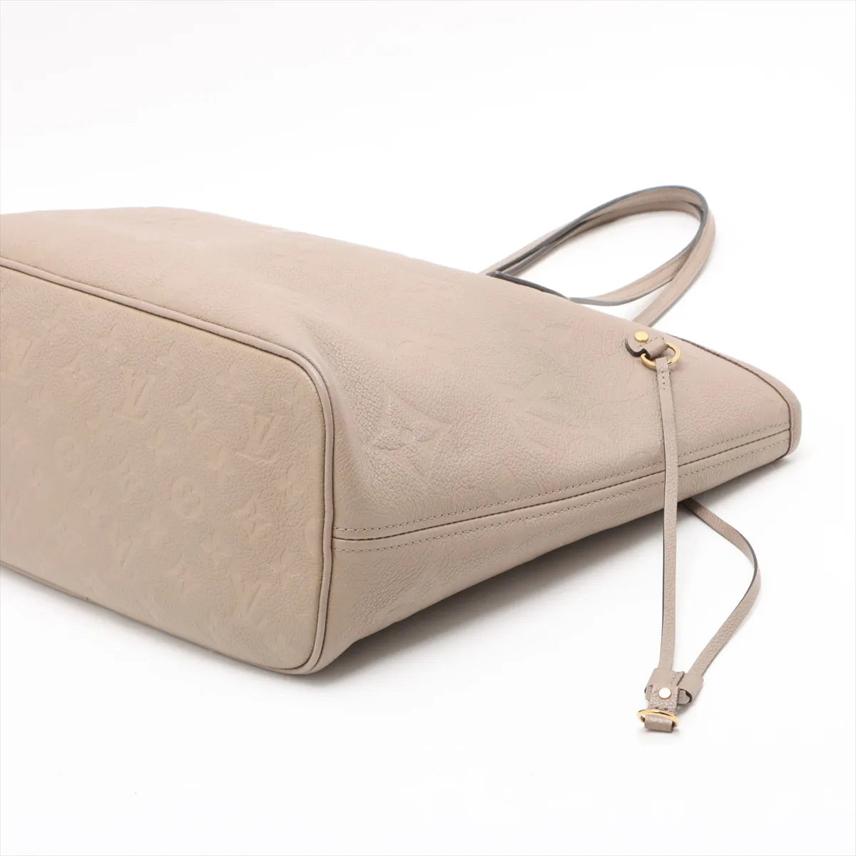 Louis Vuitton Monogram Empreinte Neverfull MM Tourterelle