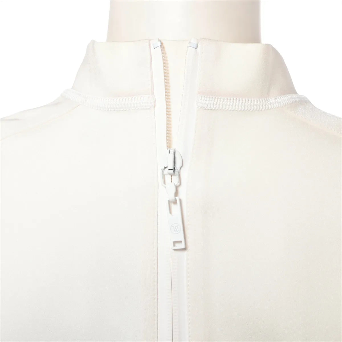 Louis Vuitton Nylon Crop-top T-shirt Ivory