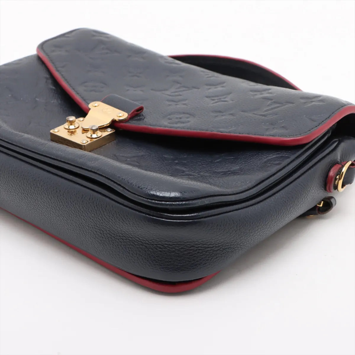 Louis Vuitton Monogram Empreinte Metis MM Marine Rouge