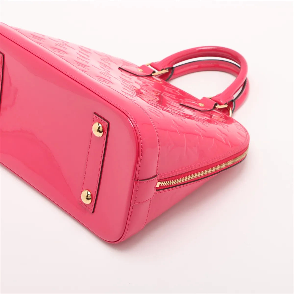 Louis Vuitton Monogram Vernis Alma PM Pink