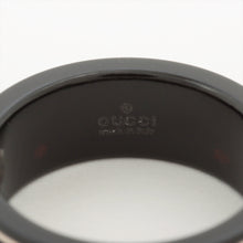 Load image into Gallery viewer, Gucci Ceramic Icon Ring Black