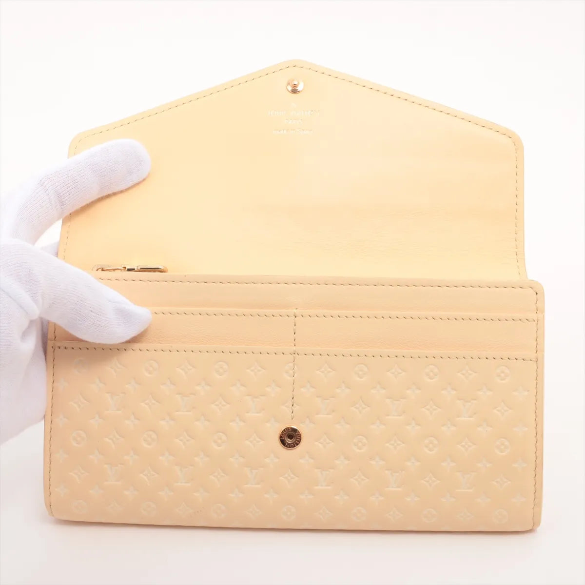 Louis Vuitton Nano Monogram Sarah Long Wallet Yellow * PREORDER *