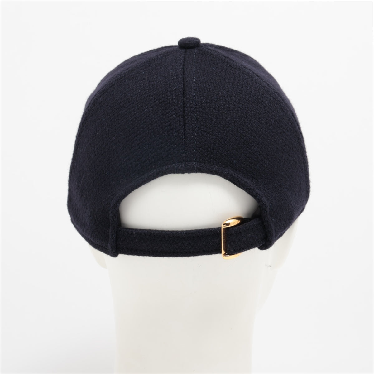 Celine Triomphe Wool & Nylon Baseball Cap Black x White