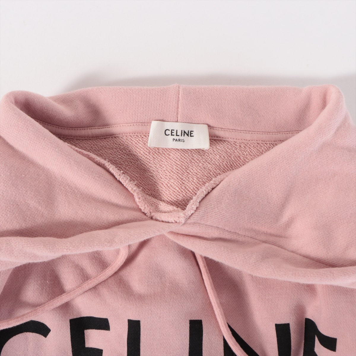 Celine Hoodie Sweatshirt Cotton Pink