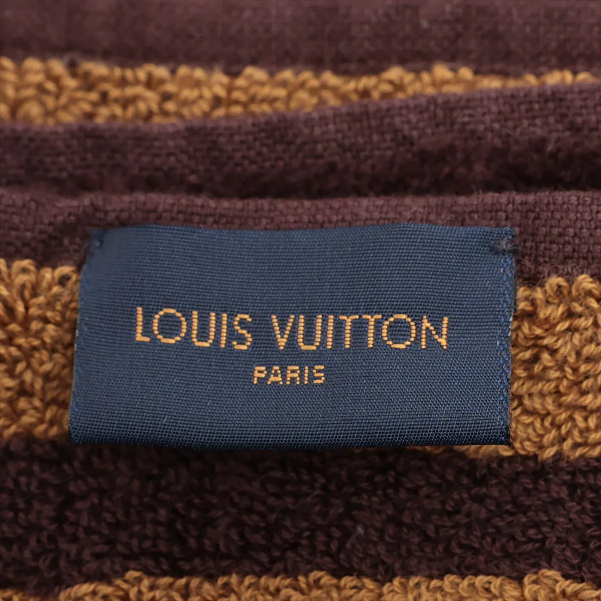 Louis Vuitton Monogram Classic Cotton Beach Towel Brown