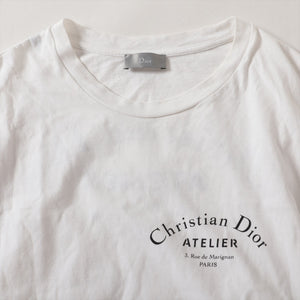 Dior Atelier Logo Cotton T-shirt White