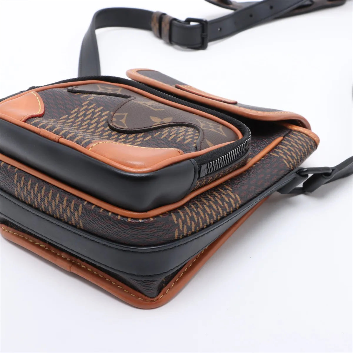 Louis Vuitton x NIGO Damier x Monogram Giant Amazone Messenger Bag