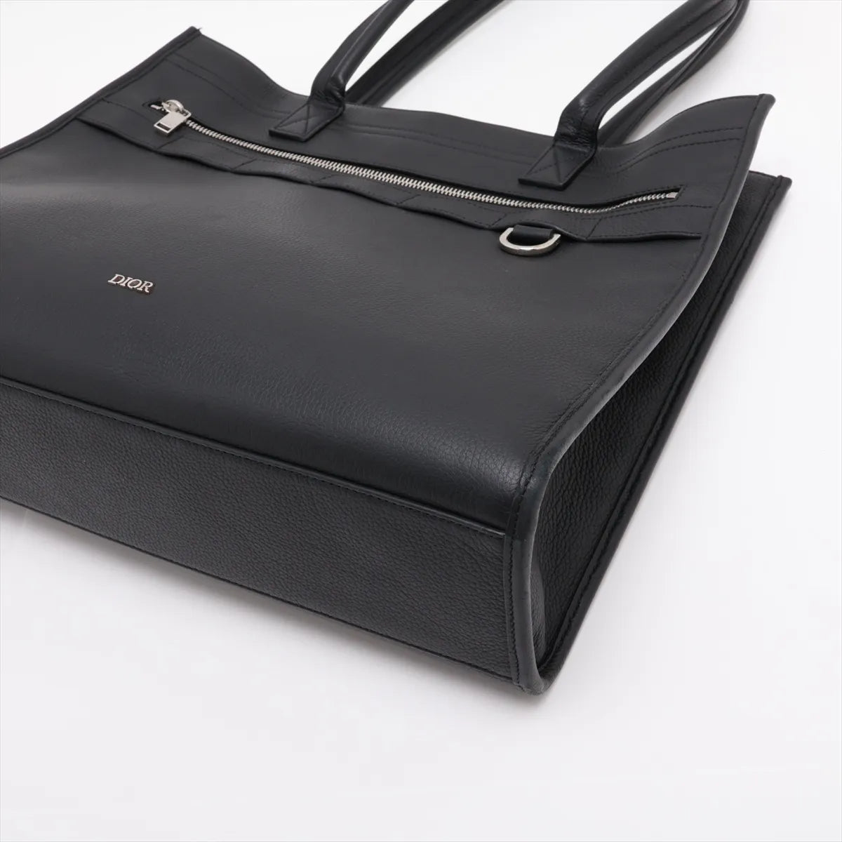 Dior Safari Leather Tote Bag Black