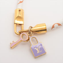 Load image into Gallery viewer, Louis Vuitton  Monogram Lock it Bracelet Multicolor White