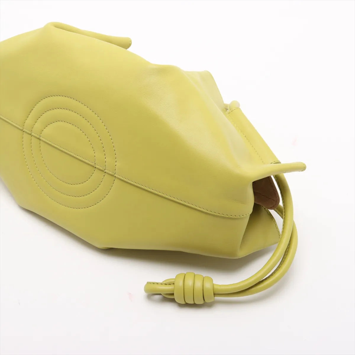 Loewe Paseo Leather Two-Way Shoulder Bag Green