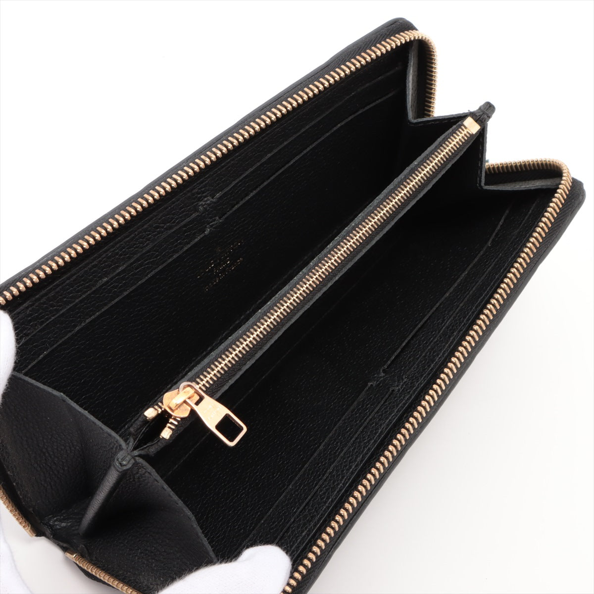 Louis Vuitton Empreinte Clemence Wallet Black