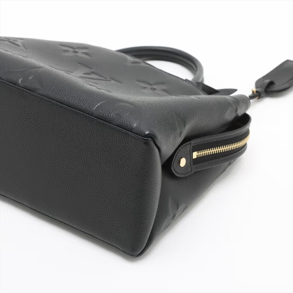 Louis Vuitton Monogram Empreinte Petit Palais PM Black
