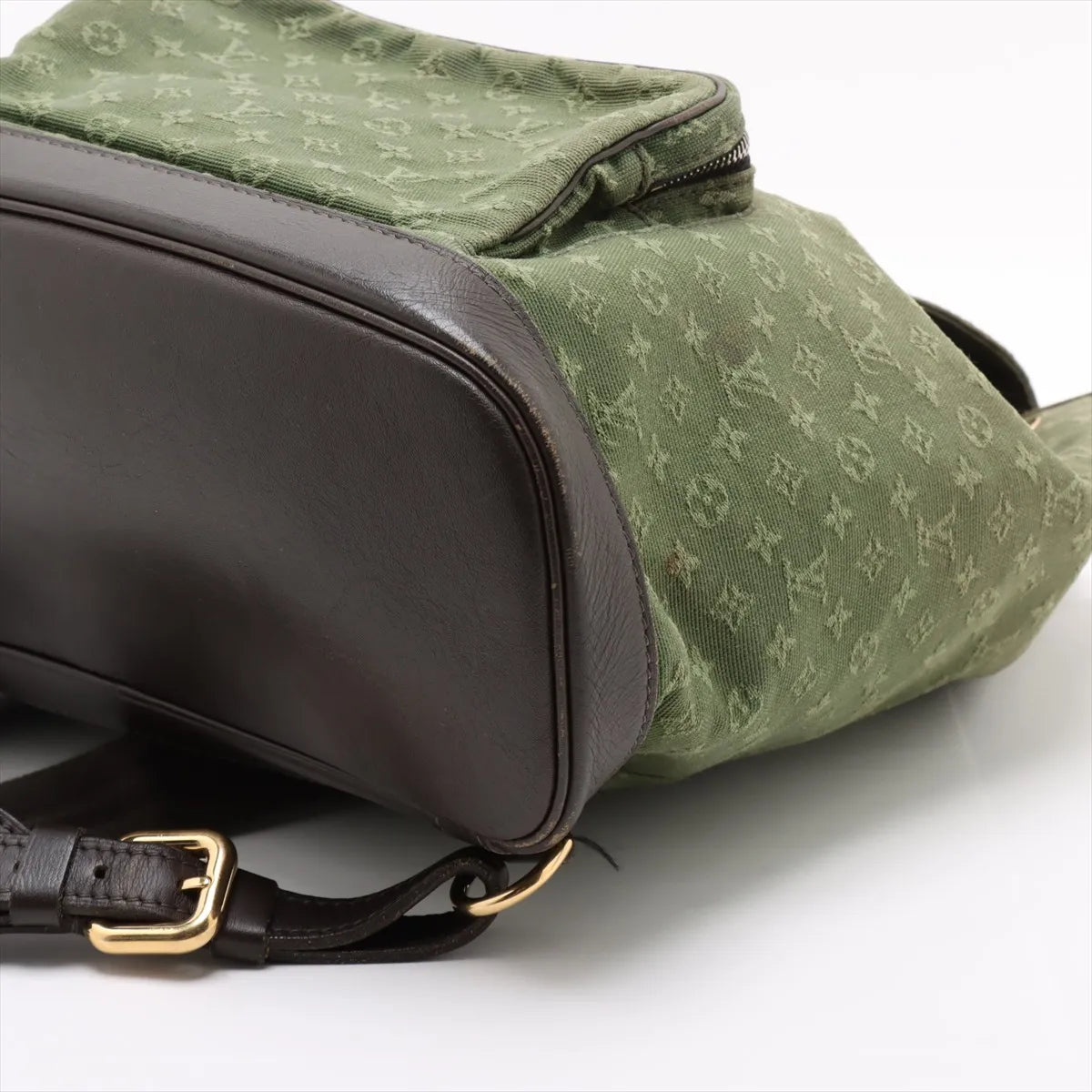 Louis Vuitton Monogram Mini Lin Montsouris GM Army Green