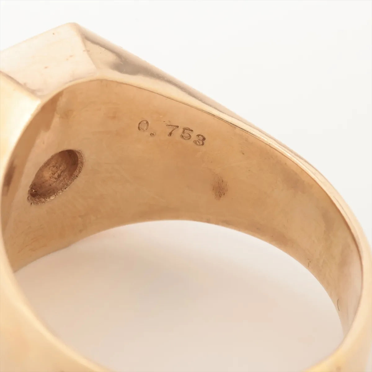 Center Diamond Ring Gold