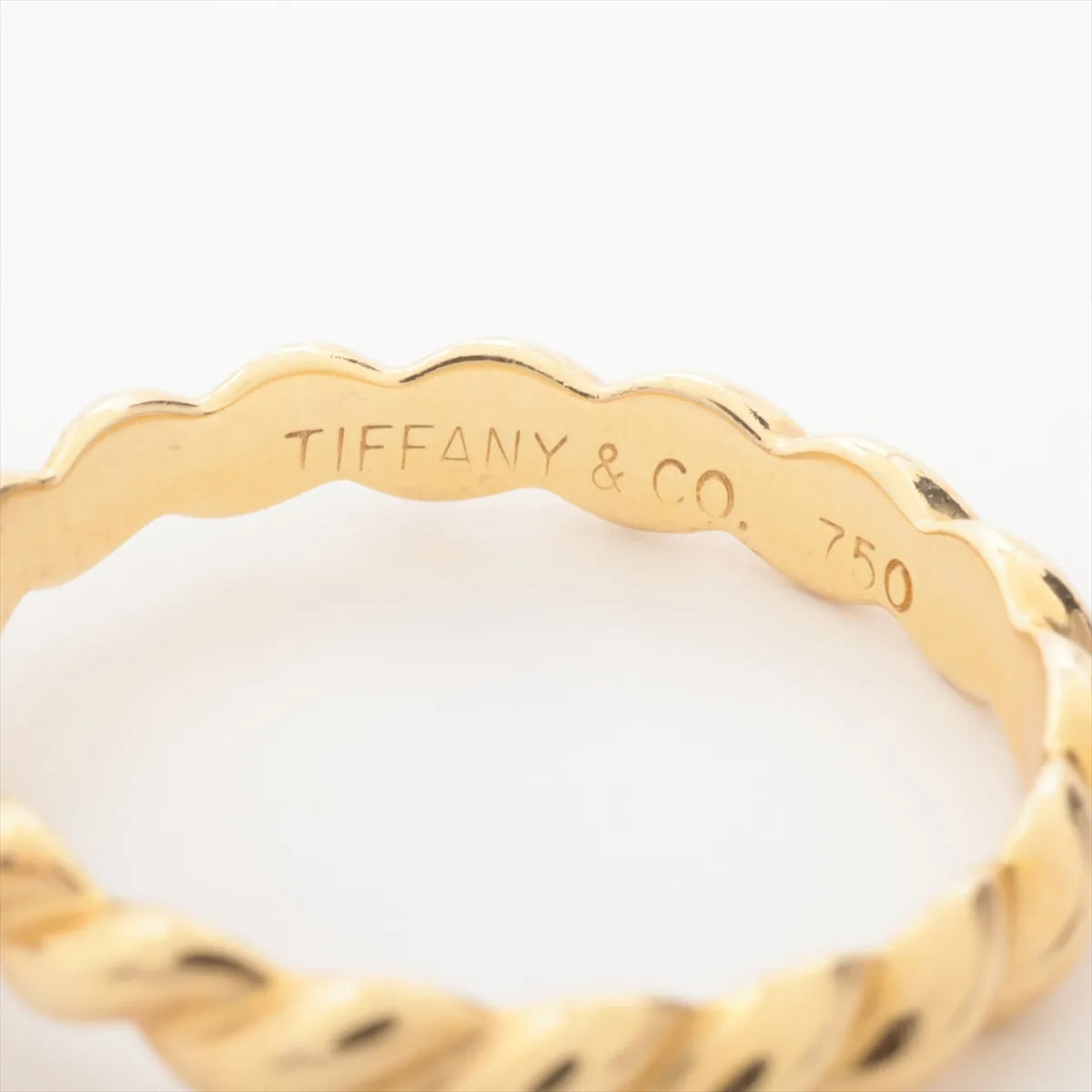 Tiffany & Co. Twist Band Diamond Ring